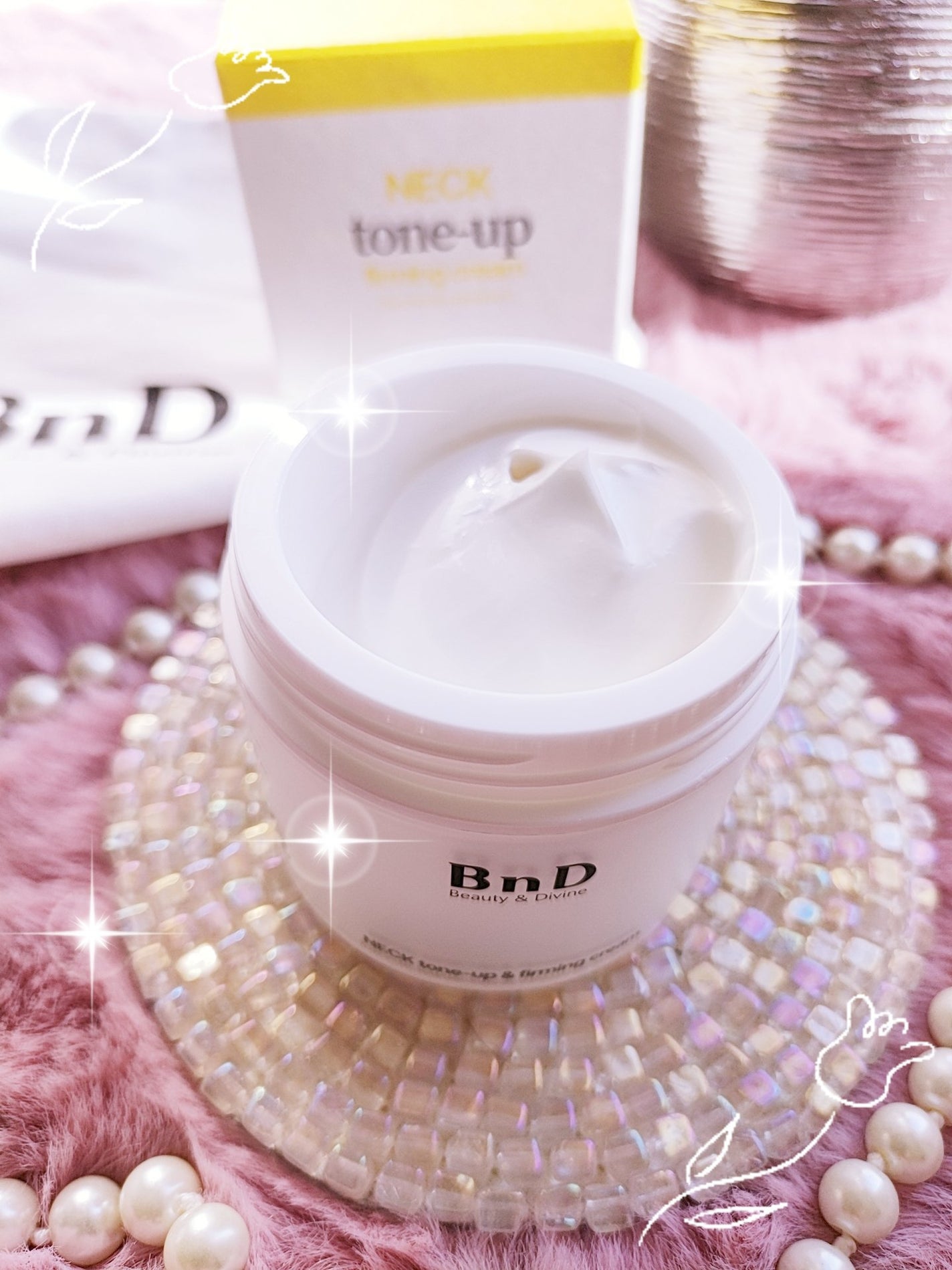 BnD ネックアイロン トーンアップ クリーム/BnD/ネック・デコルテケアを使ったクチコミ(2枚目)