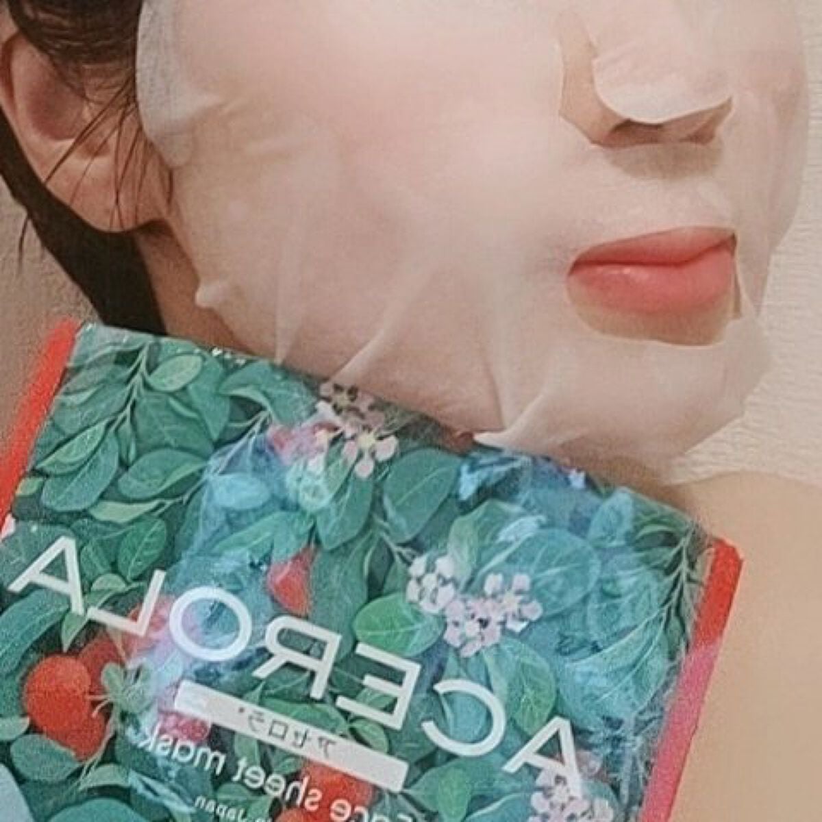 Ryu Spa Botanical フェイスマスク アセロラ/Ryu Spa/シートマスク・パックを使ったクチコミ(5枚目)