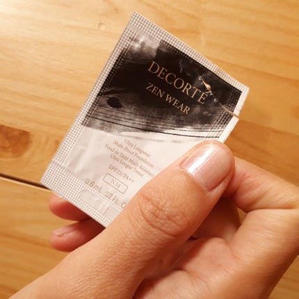 ゼン ウェア フルイド/DECORTÉ/リキッドファンデーションを使ったクチコミ(1枚目)