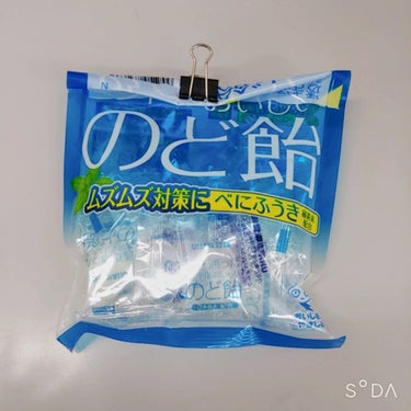 UHA味覚糖 透き通ったミントのおいしいのど飴のクチコミ「味覚糖株式会社
透き通ったミントのおいしいのど飴　92g（個装紙込み）

辛さ控えめなミントの.....」（1枚目）