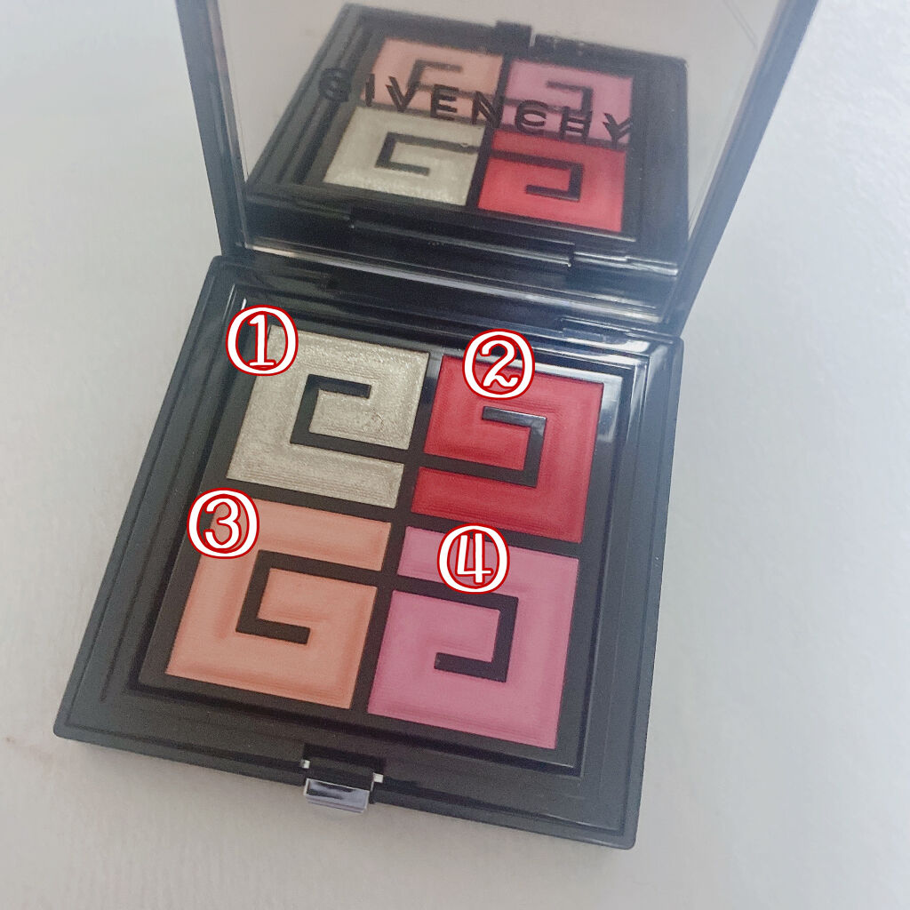 試してみた】レッド・ライト・パレット GIVENCHYの人気色
