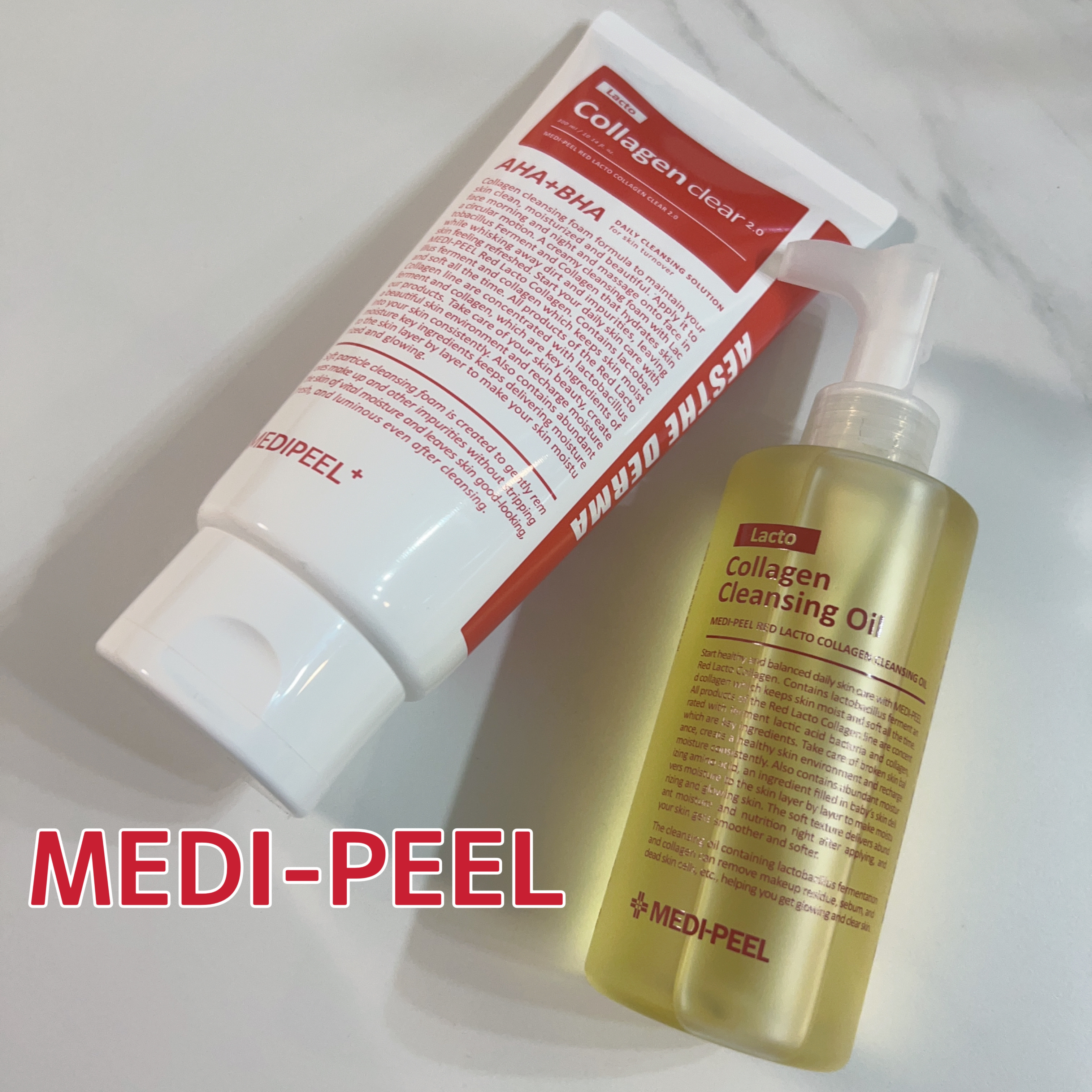 レッドラクトコラーゲンクレンジングオイル/MEDIPEEL/オイルクレンジングを使ったクチコミ（1枚目）