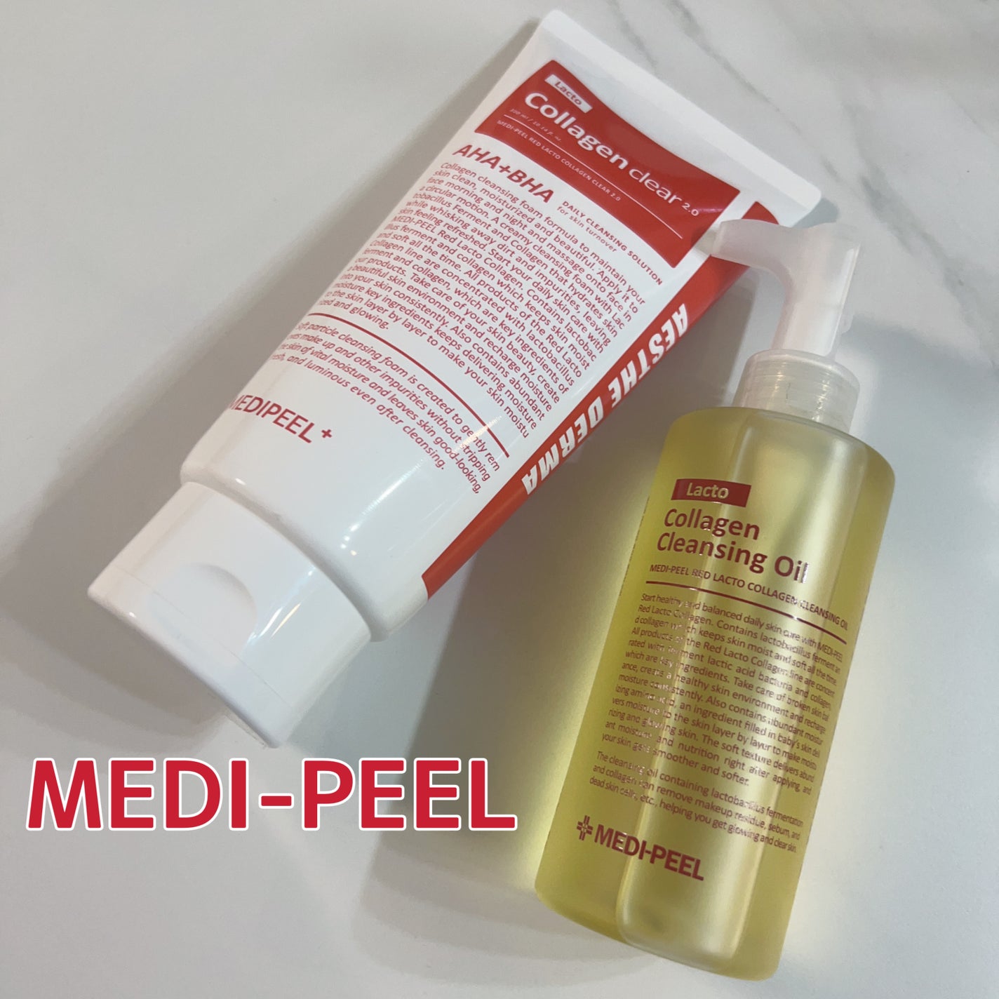 レッドラクトコラーゲンクレンジングオイル/MEDIPEEL/オイルクレンジングを使ったクチコミ(1枚目)