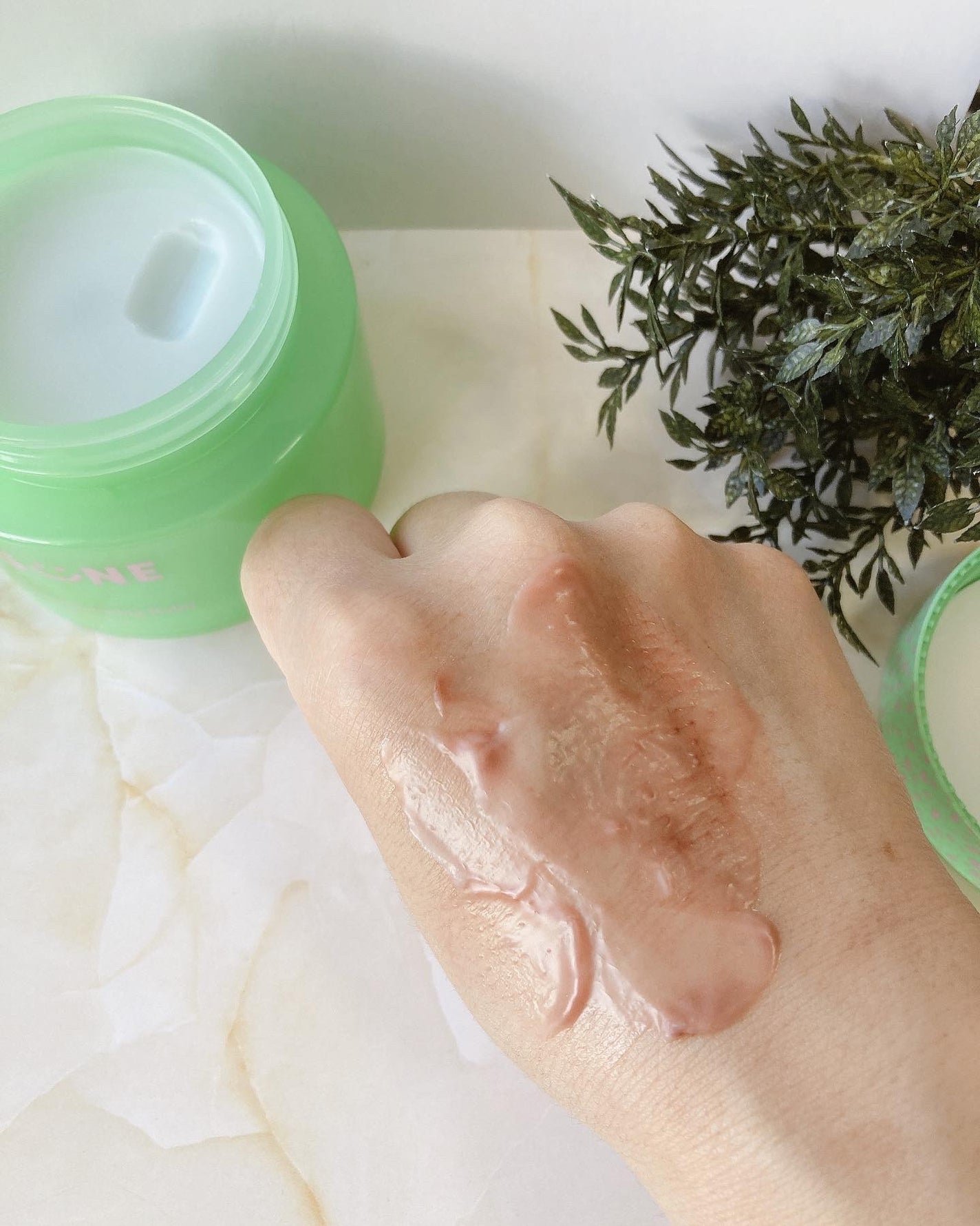 バンブークレンジングバーム/ASUNE /クレンジングバームを使ったクチコミ(5枚目)