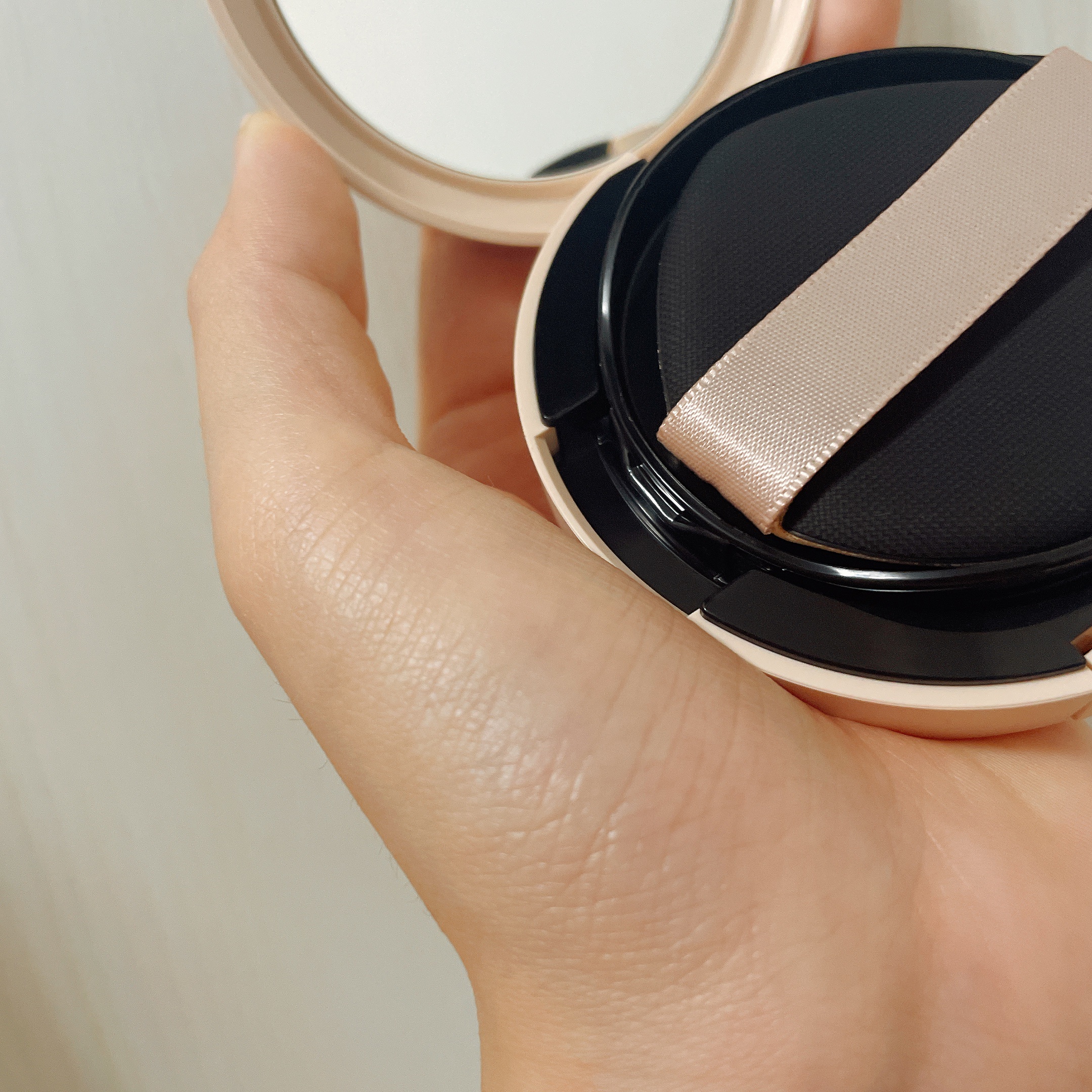 クッションファンデーション 00 明るいベージュ系/CEZANNE/クッションファンデーションを使ったクチコミ（2枚目）