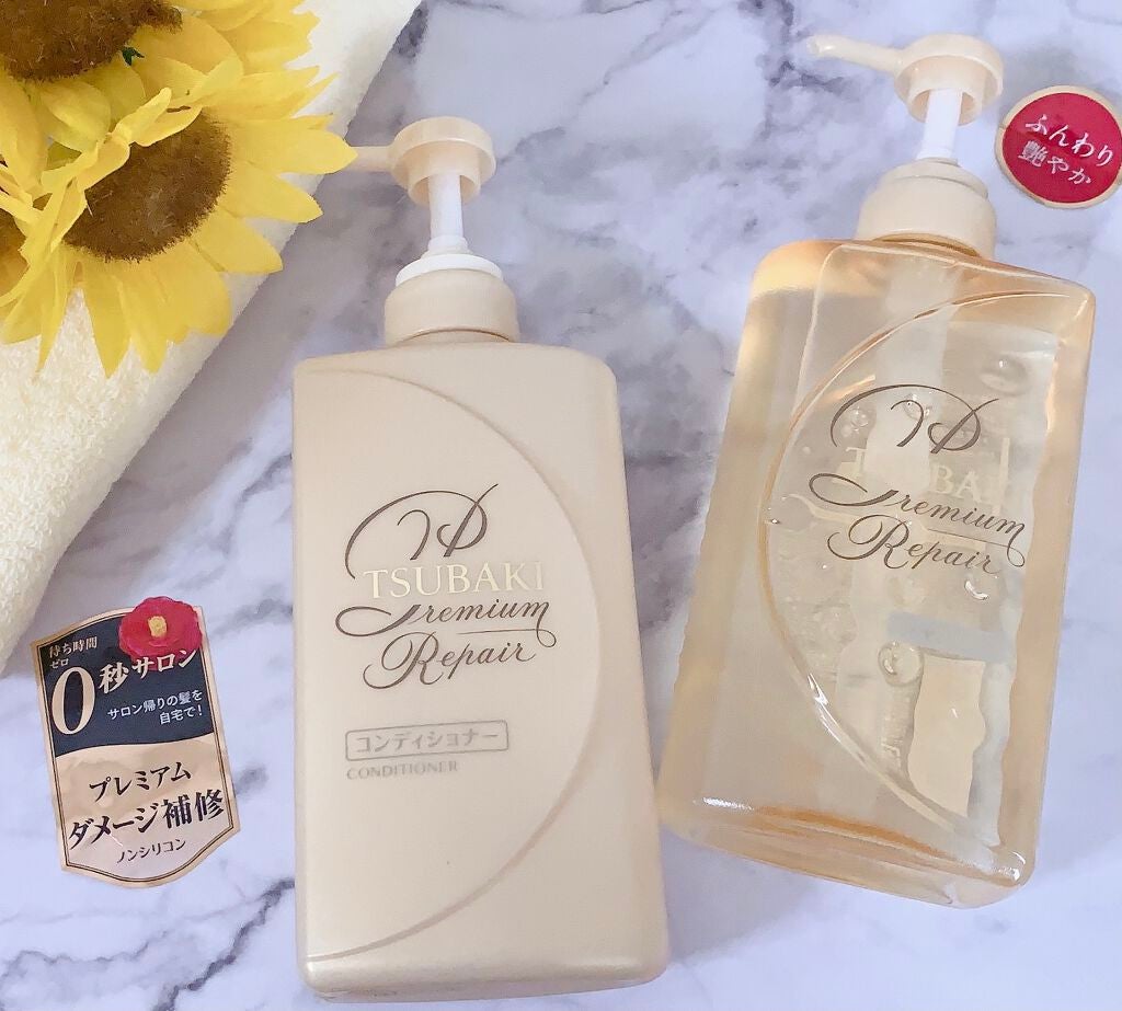 プレミアムリペア シャンプー/ヘアコンディショナー/TSUBAKI/市販シャンプーを使ったクチコミ(2枚目)
