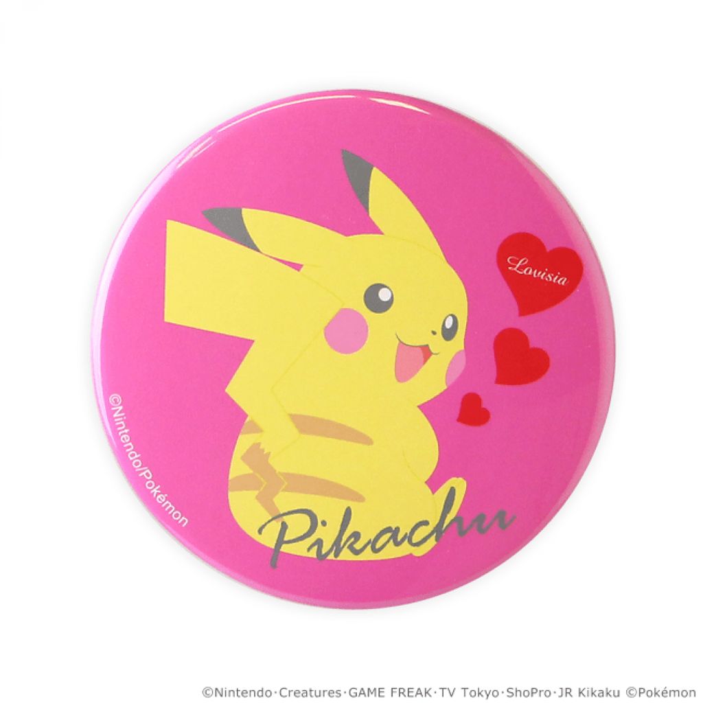 ポケモン缶ミラー ピカチュウ