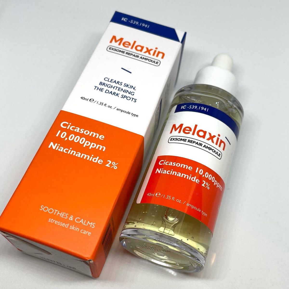 エクソームリペアアンプル/Dr.Melaxin/美容液を使ったクチコミ（2枚目）