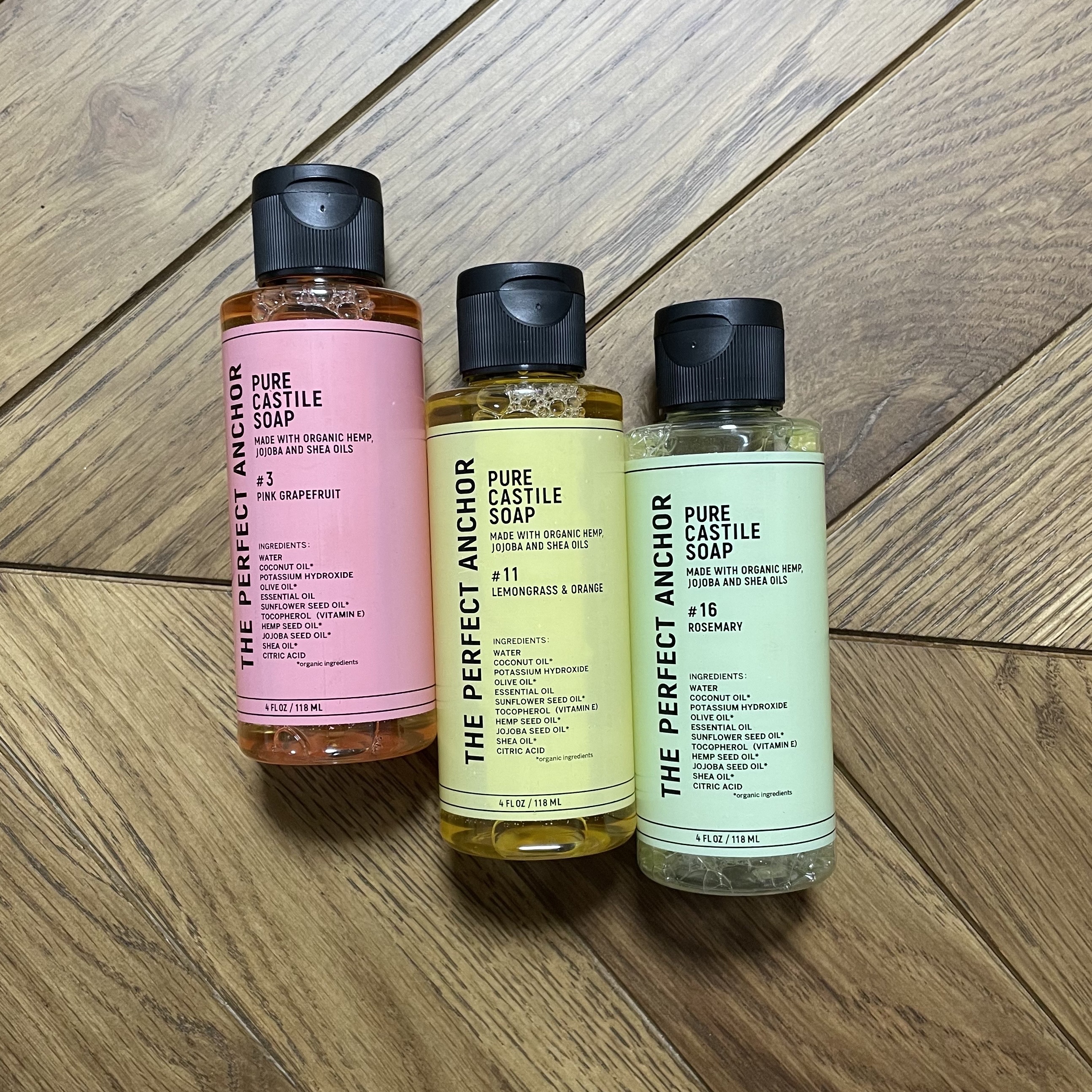 ザ・パーフェクトアンカー ピンクグレープフルーツ #3/THE PERFECT ANCHOR/ボディソープを使ったクチコミ（1枚目）