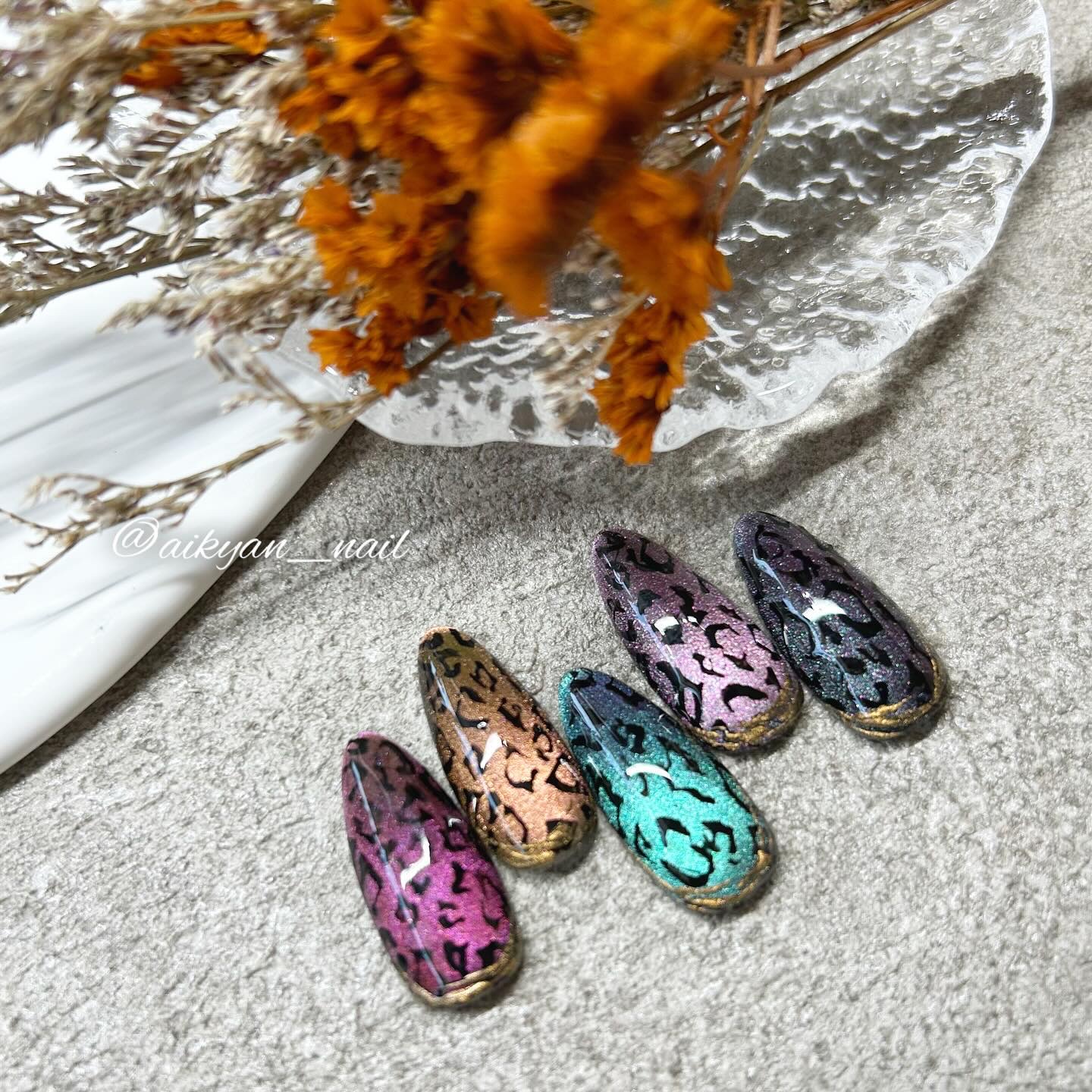 マグネットナイトスカイジェル/mon petit lapin/ジェルネイルを使ったクチコミ（2枚目）