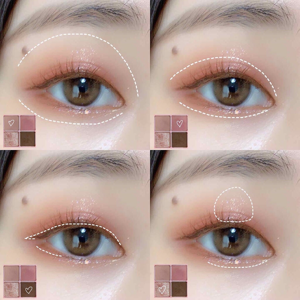 ベターザンアイズ/rom&nd/アイシャドウパレットを使ったクチコミ(2枚目)