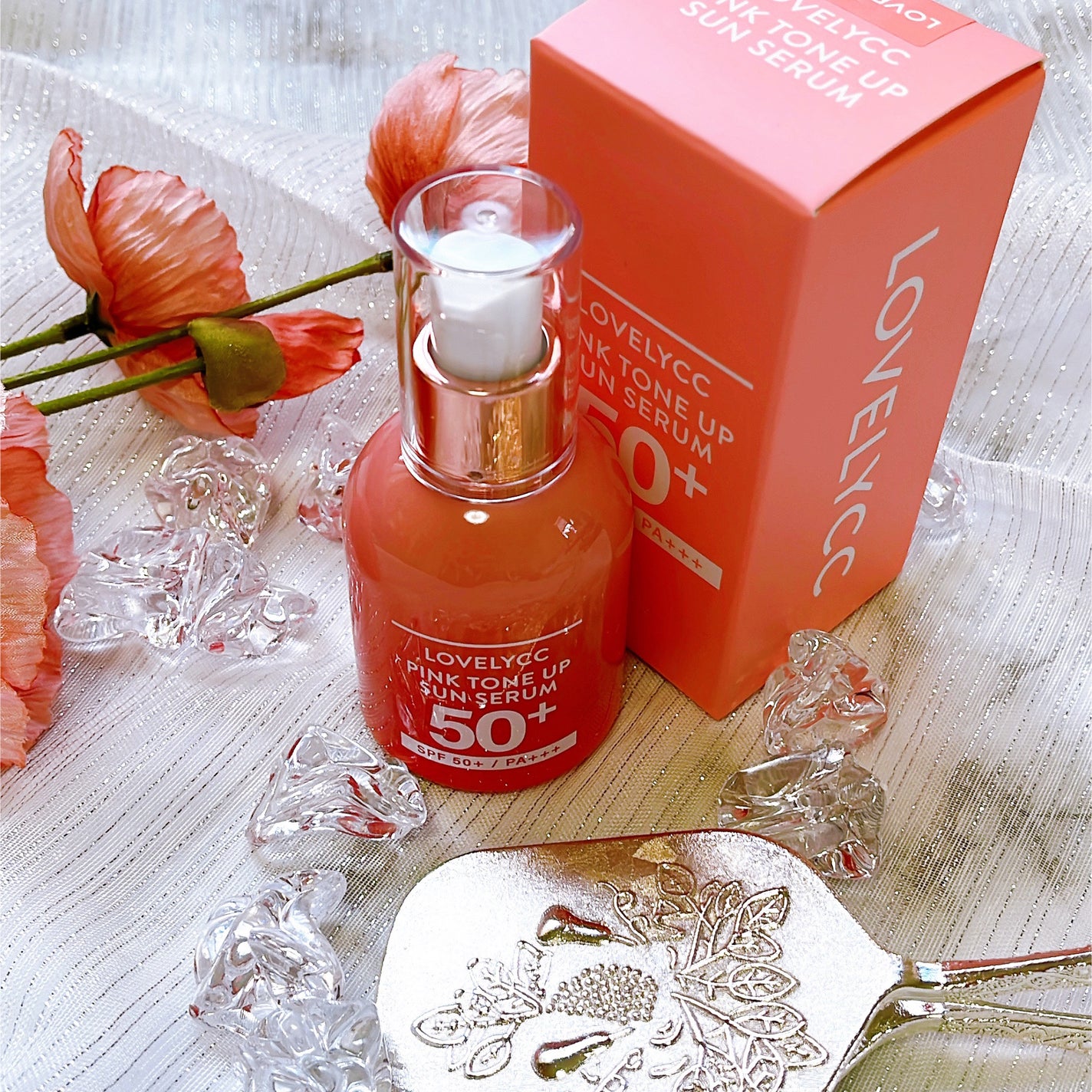 ピンクトーンアップサンセラム/LOVELYCC/化粧下地を使ったクチコミ(5枚目)