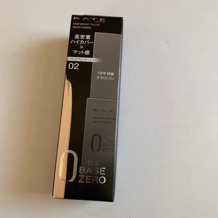 リアルカバーリキッド(セミマット)/KATE/リキッドファンデーションを使ったクチコミ(1枚目)