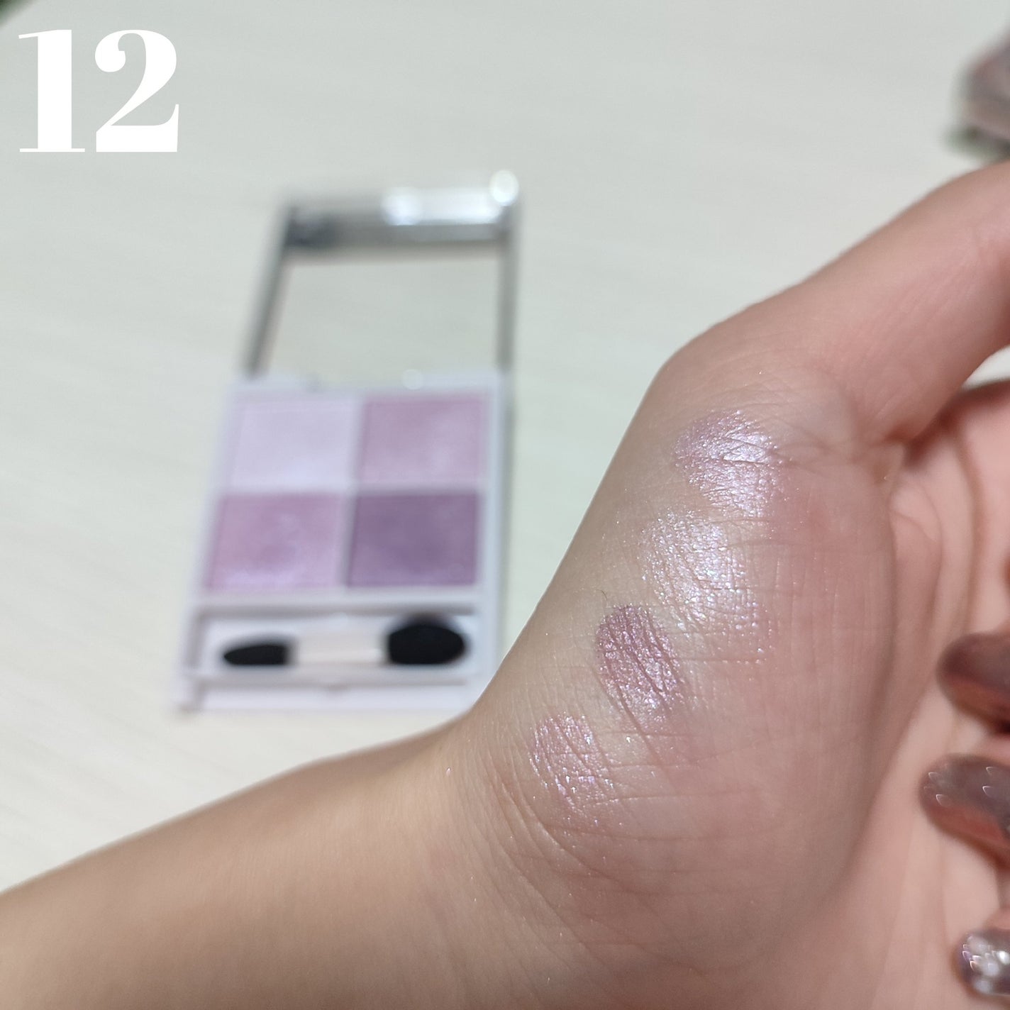 シルキースフレアイズ/キャンメイク/アイシャドウパレットを使ったクチコミ(7枚目)