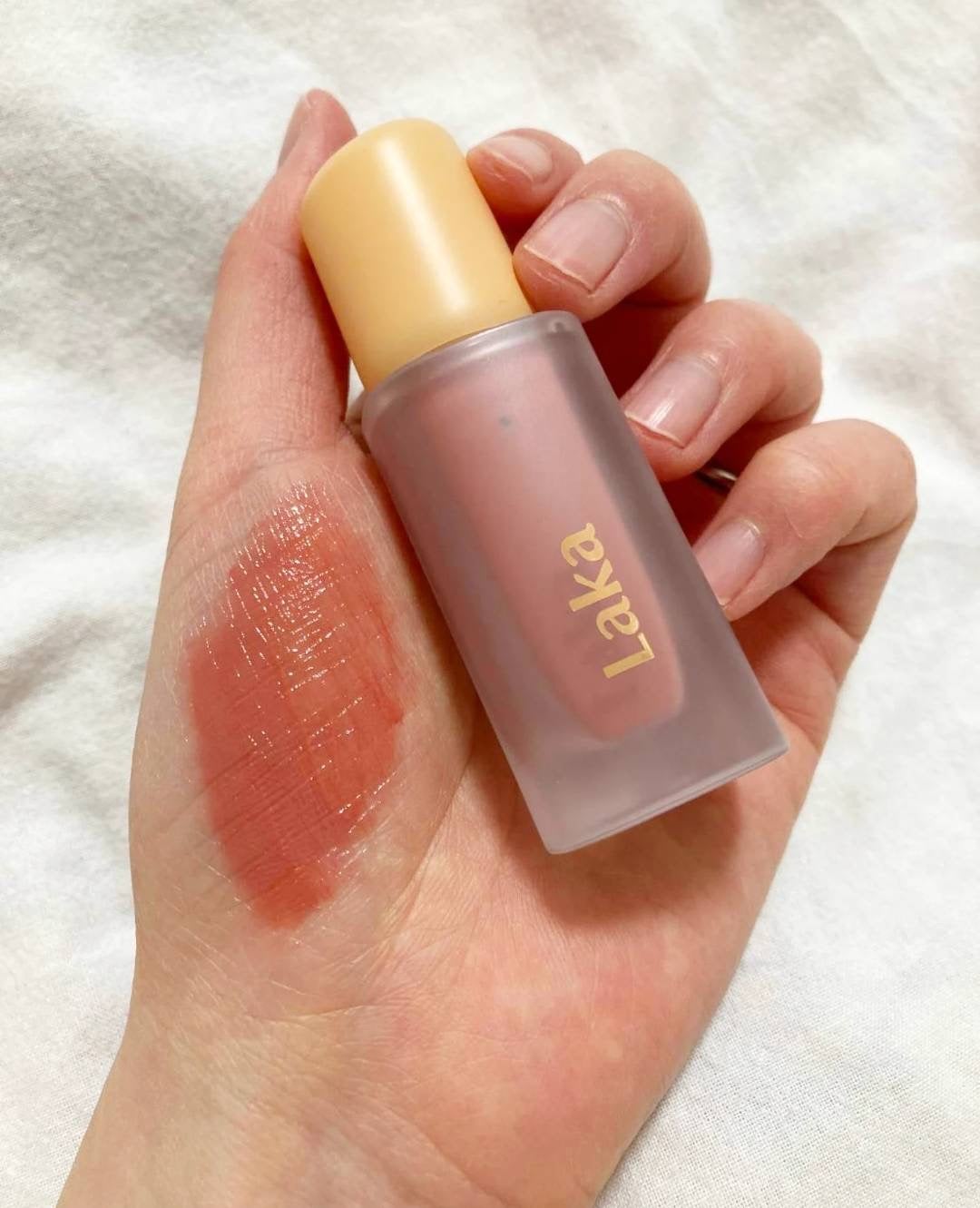 フルーティーグラムティント/Laka/リップティントを使ったクチコミ(3枚目)