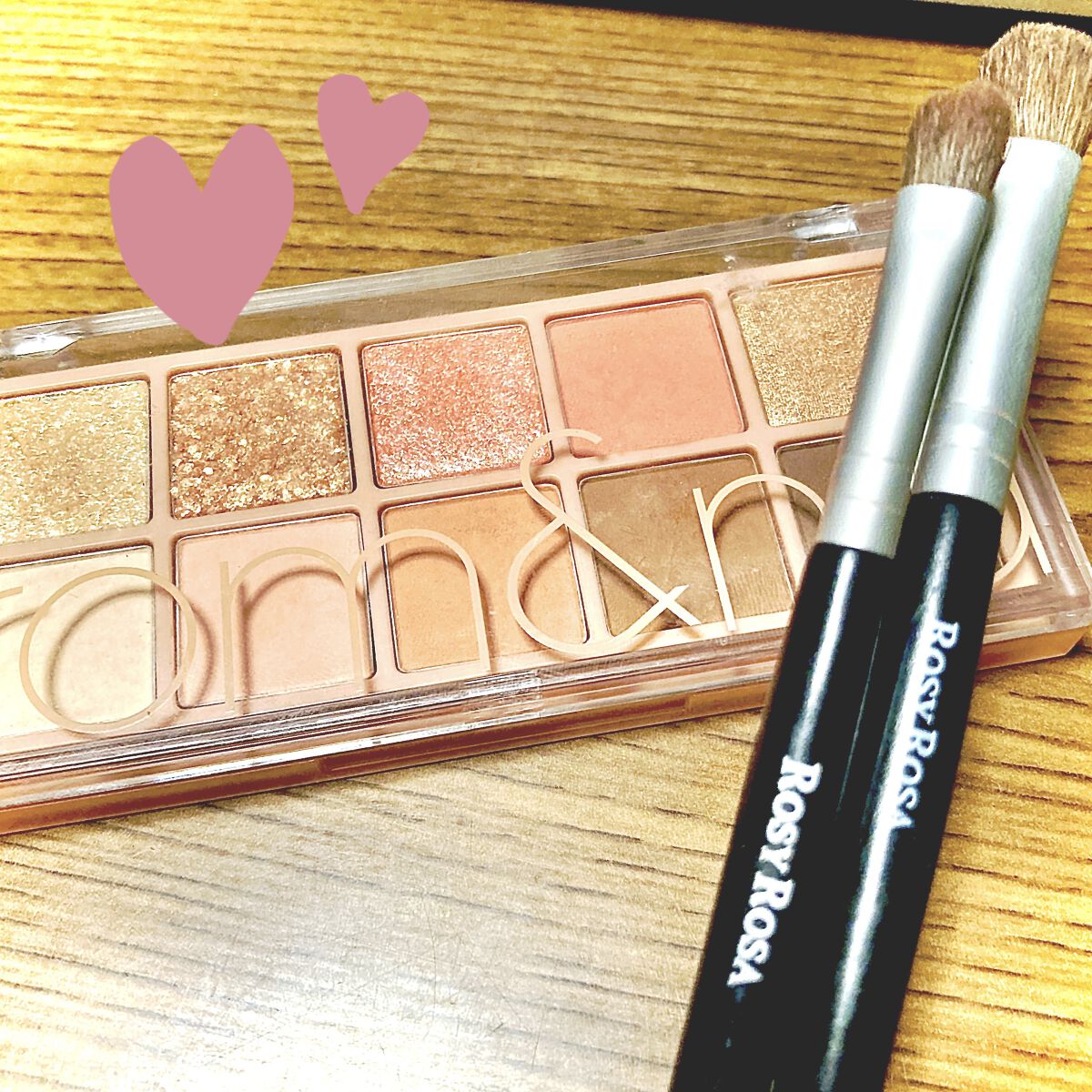 rom&ndのベターザンパレットと
ロージーローザのアイシャドウブラシを購入しました！

先日のウィンターセールで購入したものです、お得すぎてヤバかったので😆


❣️ベターザンパレット01PAMPAS GARDEN

オレンジっぽいピン