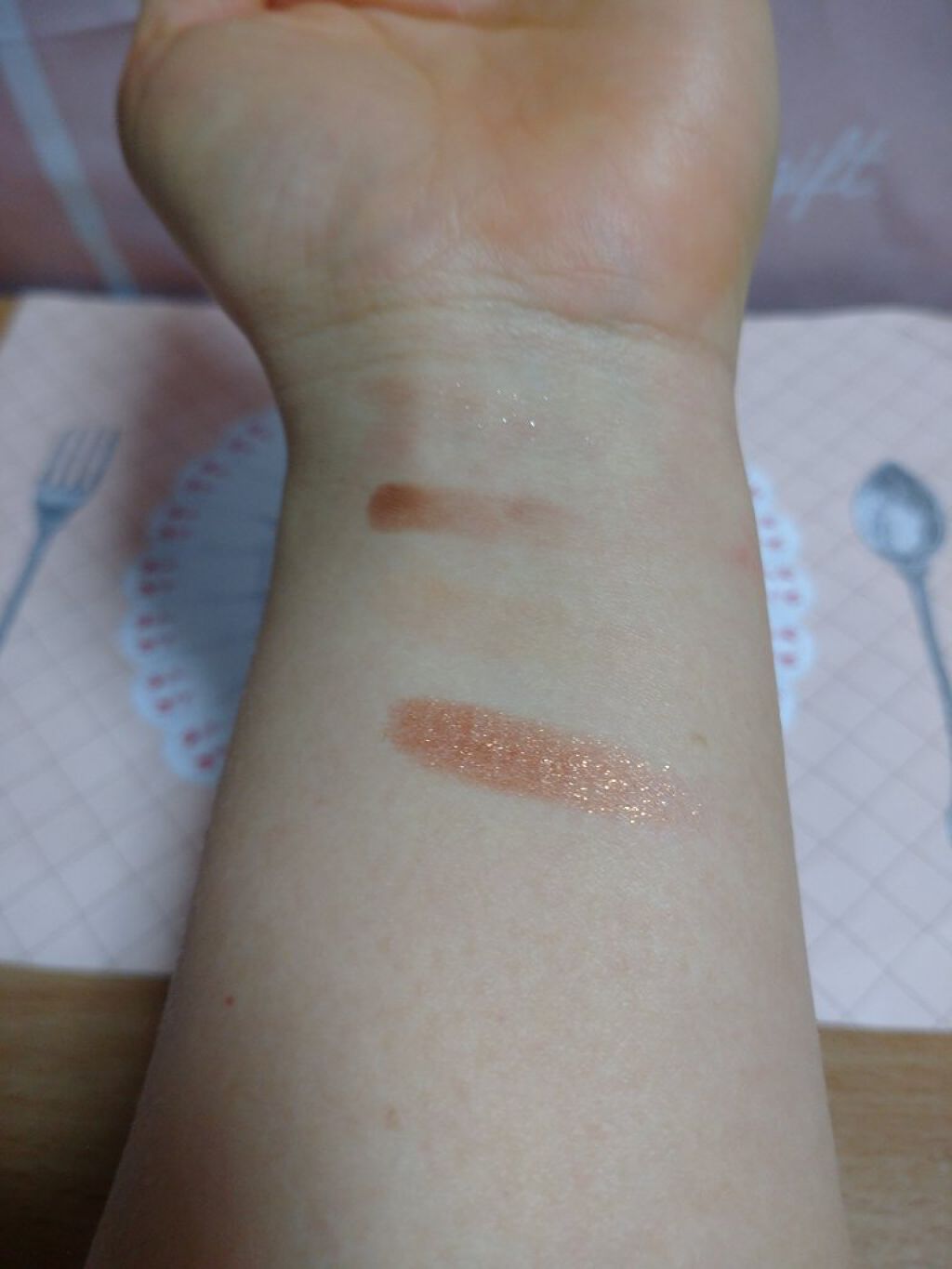 キスチョコレート プレイカラーアイズ/ETUDE/アイシャドウパレットを使ったクチコミ（3枚目）