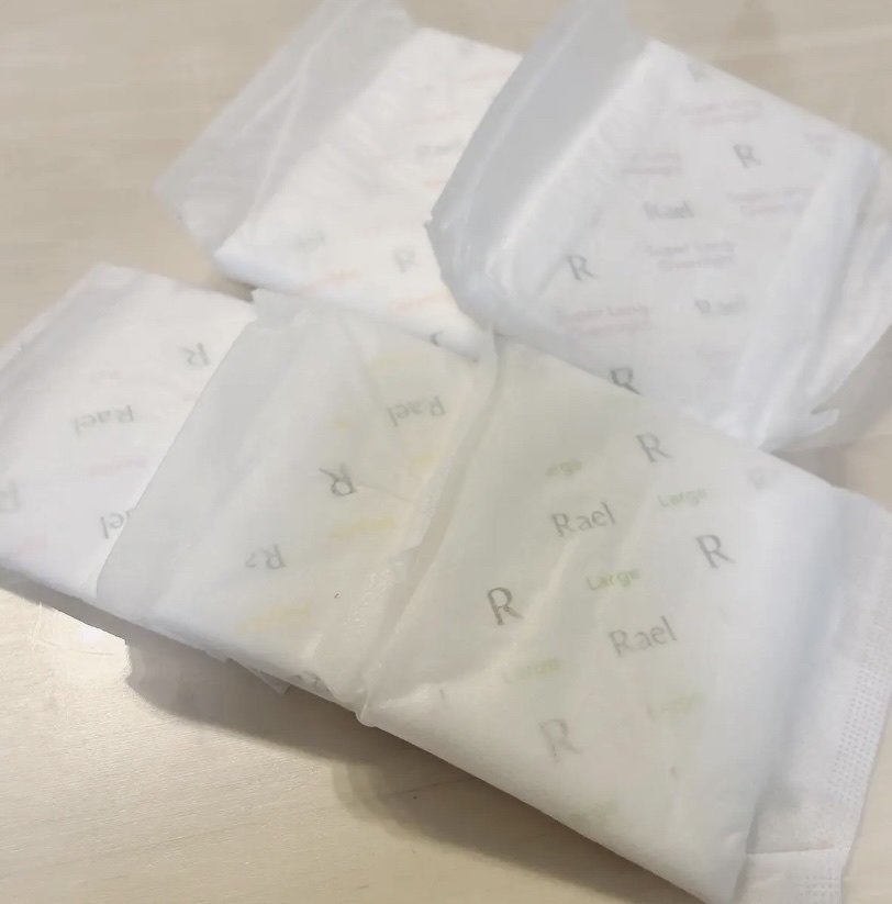 Rael オーガニックコットンカバーパッド レギュラーサイズ/Rael/コットンを使ったクチコミ（2枚目）