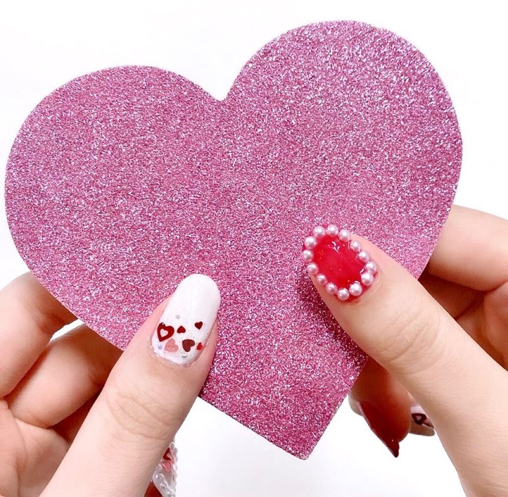 ジェルネイル（ライト対応）/セリア/ジェルネイルを使ったクチコミ（1枚目）