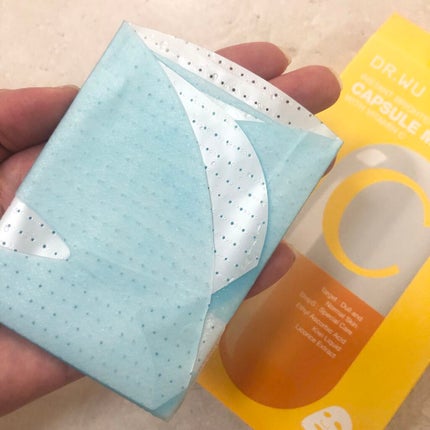 カプセルマスク ブライトニング Vit C<フェイスマスク>/DR.WU/シートマスク・パックを使ったクチコミ(2枚目)