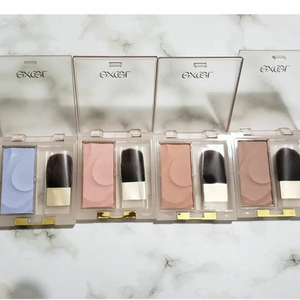 シームレストーン ブラッシュ/excel/パウダーチークを使ったクチコミ(2枚目)