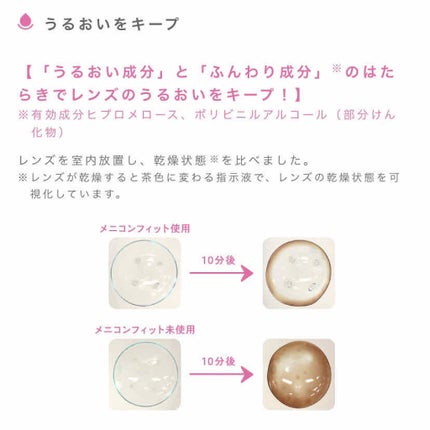メニコンフィット/メニコン/その他を使ったクチコミ(2枚目)