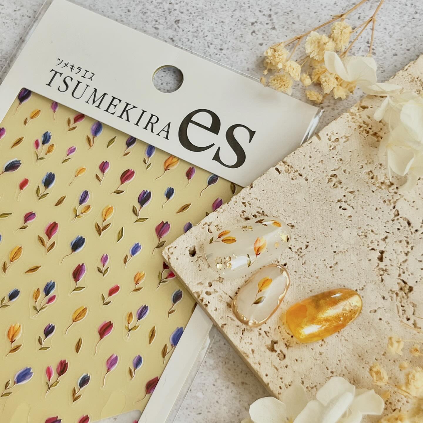 MOMOプロデュース Flower bouquet fresh mini/tsumekira/ネイルシールを使ったクチコミ（3枚目）