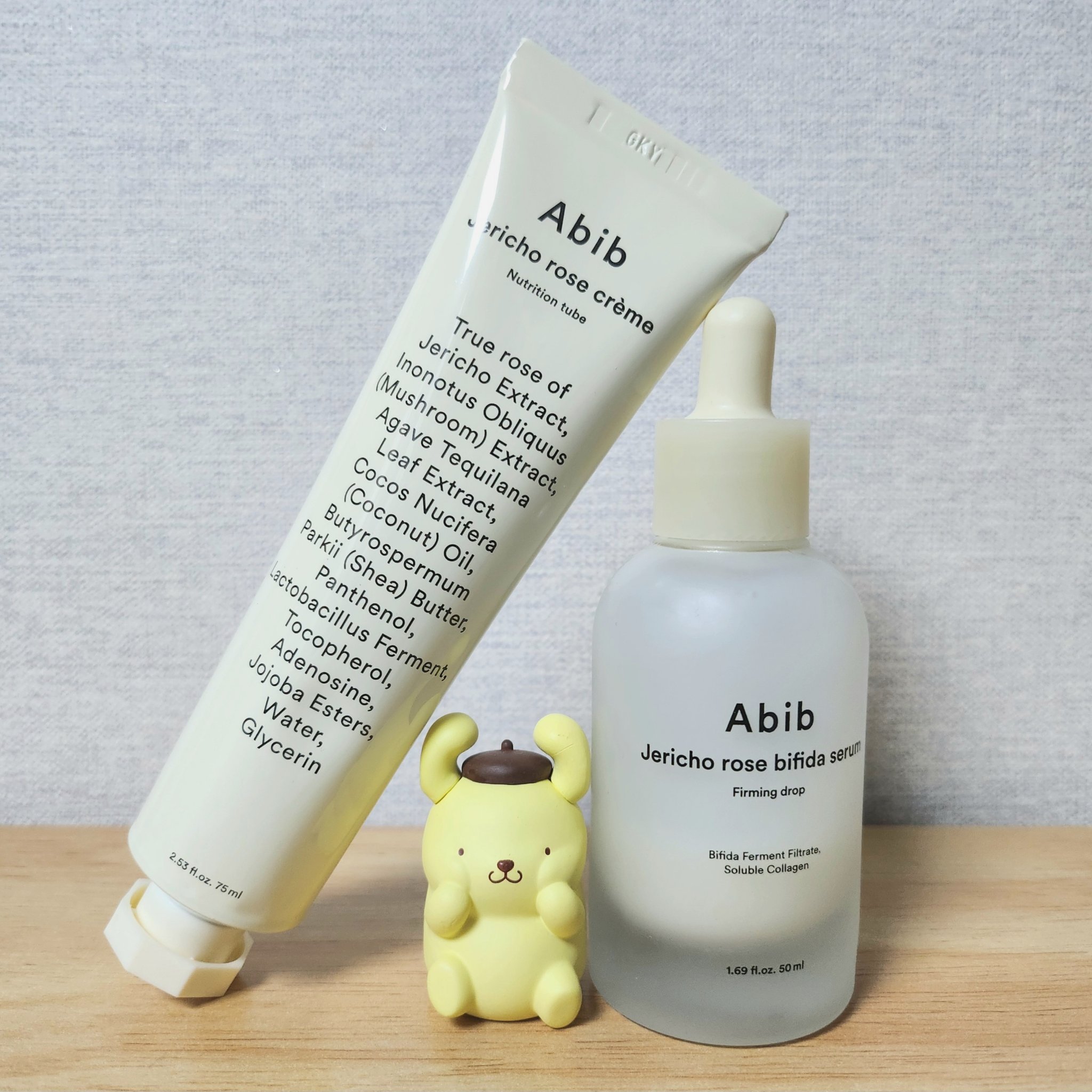 お疲れ肌を癒してたっぷり栄養補給

────────────

#提供
Abib 復活草ラインのセラムとクリーム

その名の通り疲れたお肌を復活させてくれるアイテムでお気に入りです❣️

セラムもクリームも無臭なので、つわりでニオイに敏感な