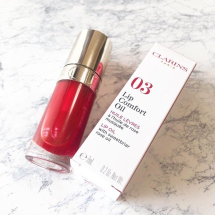 リップコンフォートオイル/CLARINS/リップグロスを使ったクチコミ(1枚目)