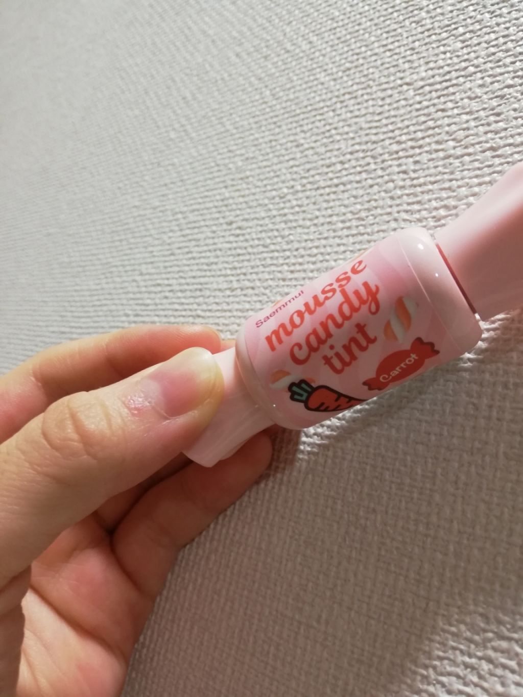 ムース キャンディー ティント/the SAEM/リップティントを使ったクチコミ（1枚目）