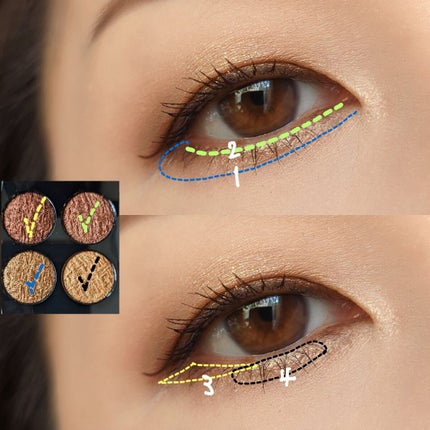 レ キャトル オンブル ツイード/CHANEL/アイシャドウパレットを使ったクチコミ(6枚目)