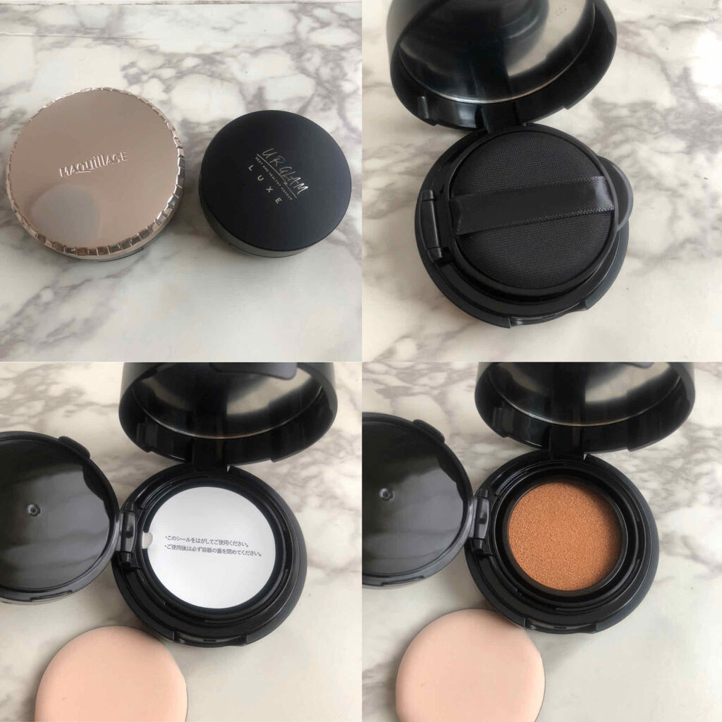 UR GLAM LUXE　CUSHION FOUNDATION/U R GLAM/クッションファンデーションを使ったクチコミ（2枚目）