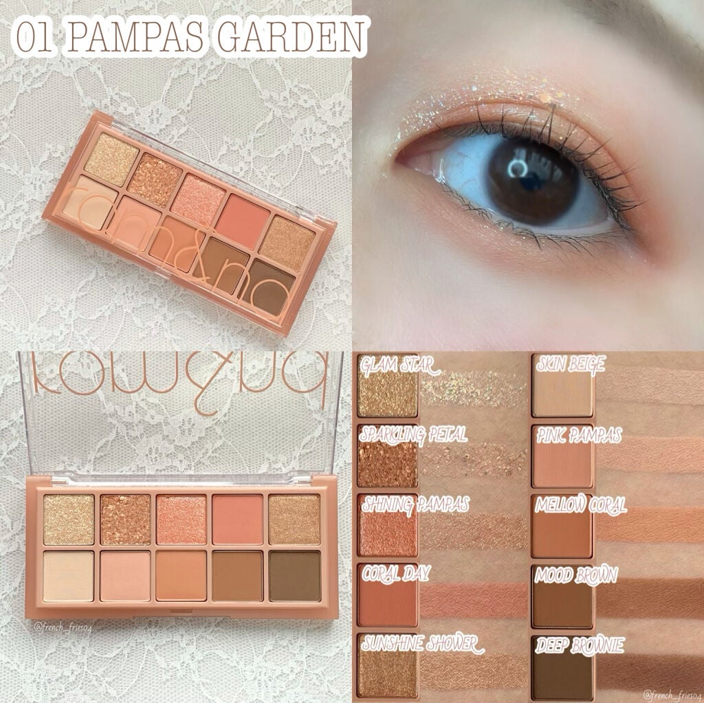 ベターザンパレット/rom&nd/アイシャドウパレットを使ったクチコミ(3枚目)