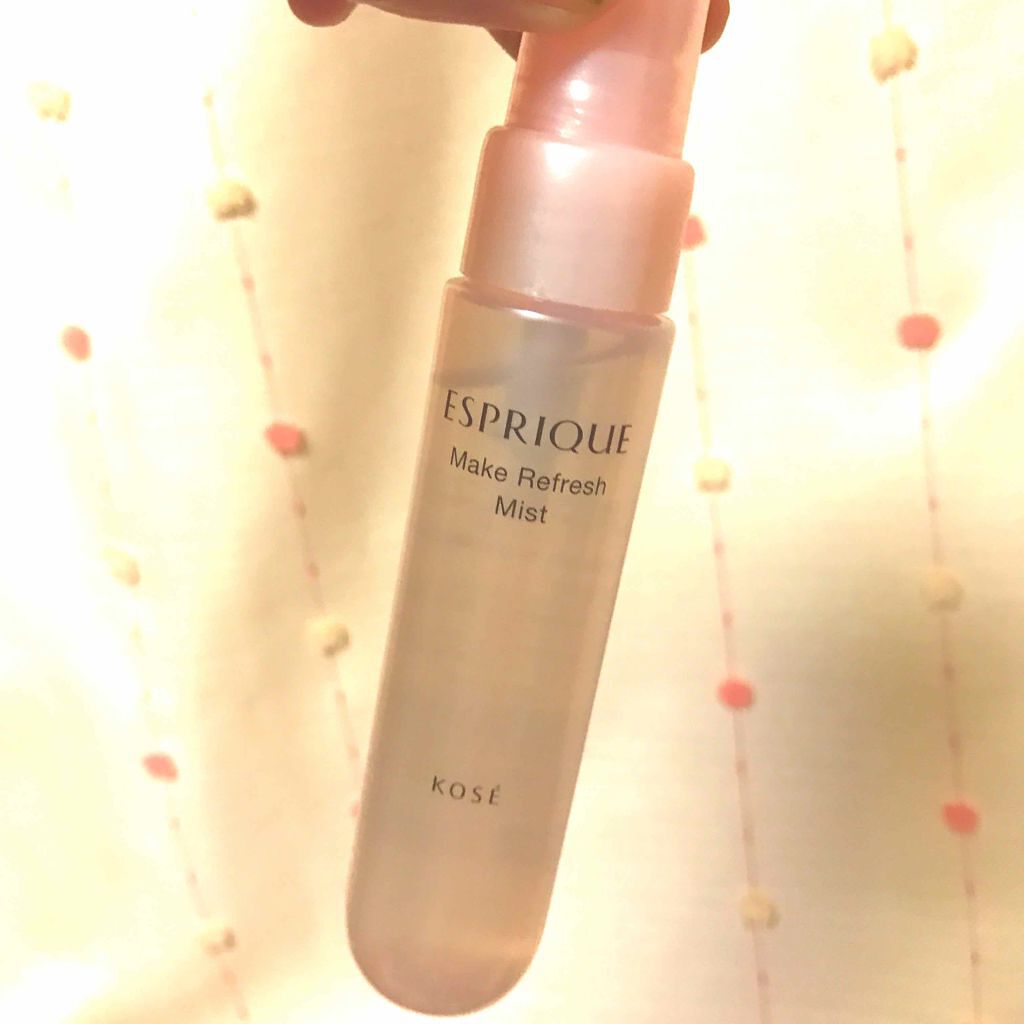 メイクリフレッシュ ミスト/ESPRIQUE/ミスト状化粧水を使ったクチコミ（1枚目）