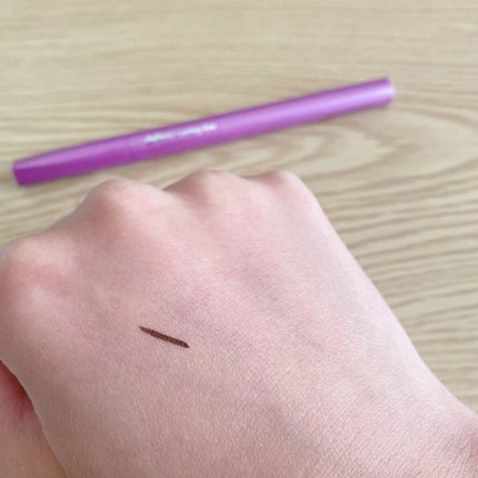 「密着アイライナー」ショート筆リキッド/デジャヴュ/リキッドアイライナーを使ったクチコミ(2枚目)