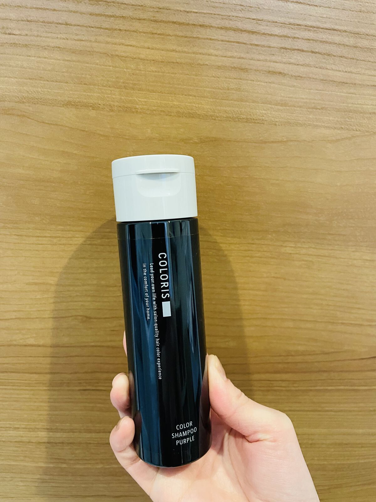 カラーシャンプーPURPLE/COLORIS/市販シャンプーを使ったクチコミ（1枚目）