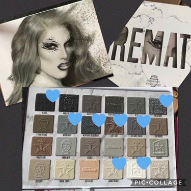 Cremated Eyeshadow Palette/Jeffree Star Cosmetics/アイシャドウパレットを使ったクチコミ（3枚目）