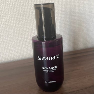 SARANARA リッチサロン モロッコアルガンオイルセラムのクチコミ「SARANARA 
リッチサロン
モロッコアルガンオイル✨

@saranara.jp 

重.....」（1枚目）