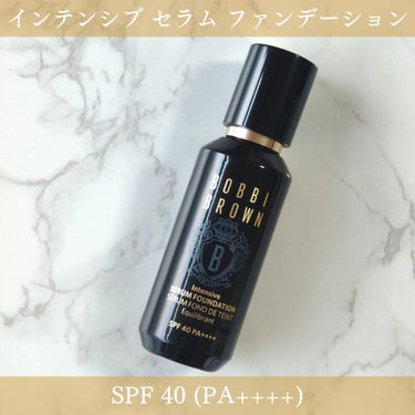 インテンシブ セラム ファンデーション/BOBBI BROWN/リキッドファンデーションを使ったクチコミ（2枚目）