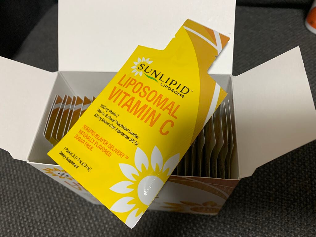 リポソームビタミンC/SunLipid/その他スキンケアを使ったクチコミ(5枚目)