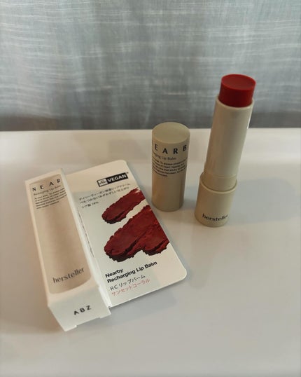 NEARBY Recharging Lip Balm 03 Sunset Coral/Hersteller/口紅を使ったクチコミ(2枚目)