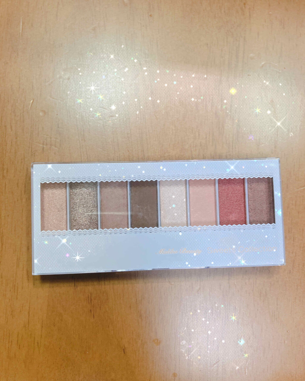 スイーツコレクション MBSC-04 オレンジシフォン/マリブビューティー/アイシャドウパレットを使ったクチコミ（2枚目）