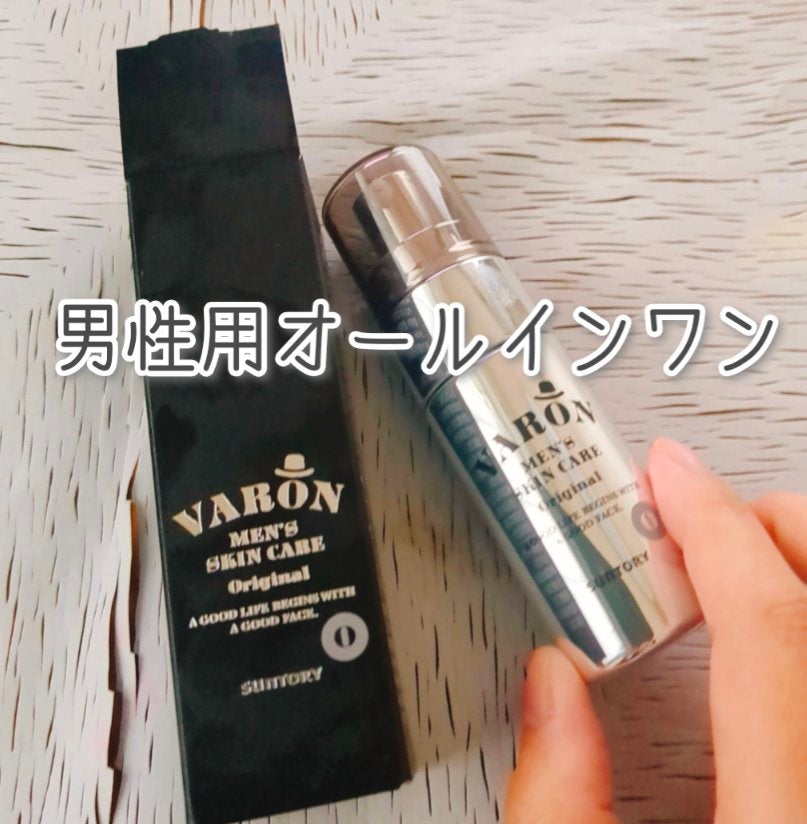 VARON オールインワンセラム/サントリーウエルネス/オールインワン化粧品を使ったクチコミ(1枚目)