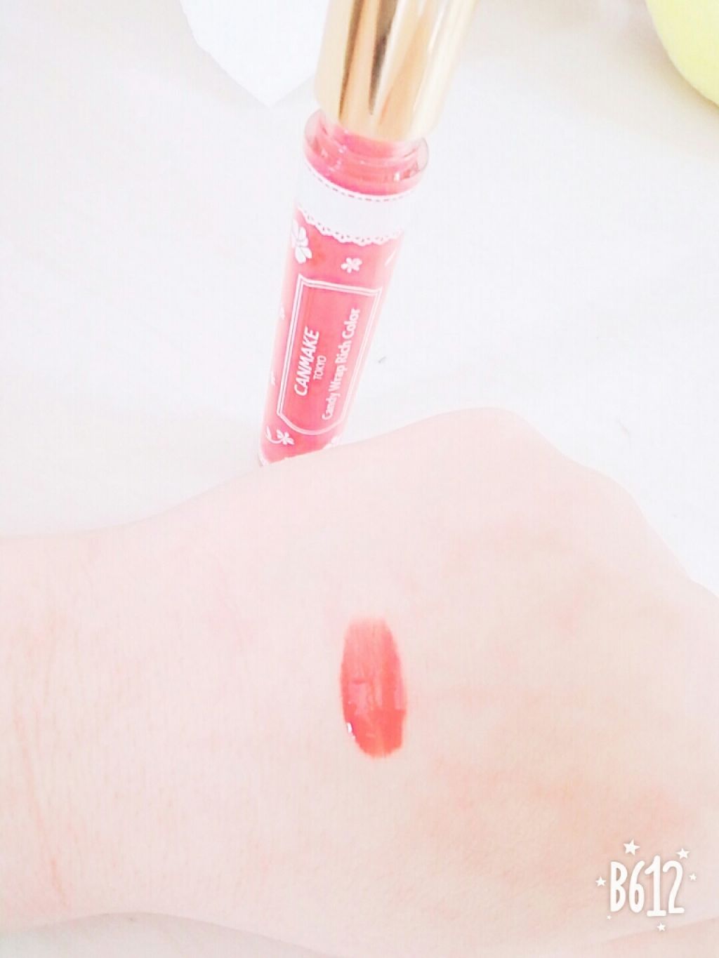 キャンディラップリッチカラー/キャンメイク/リップグロスを使ったクチコミ(2枚目)