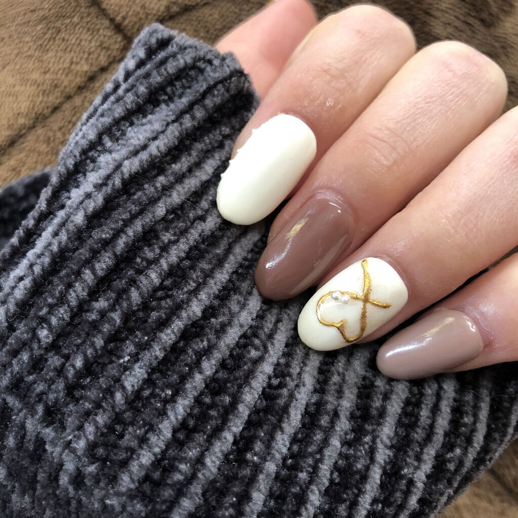 ジェルネイル（ライト対応）/セリア/ジェルネイルを使ったクチコミ（3枚目）