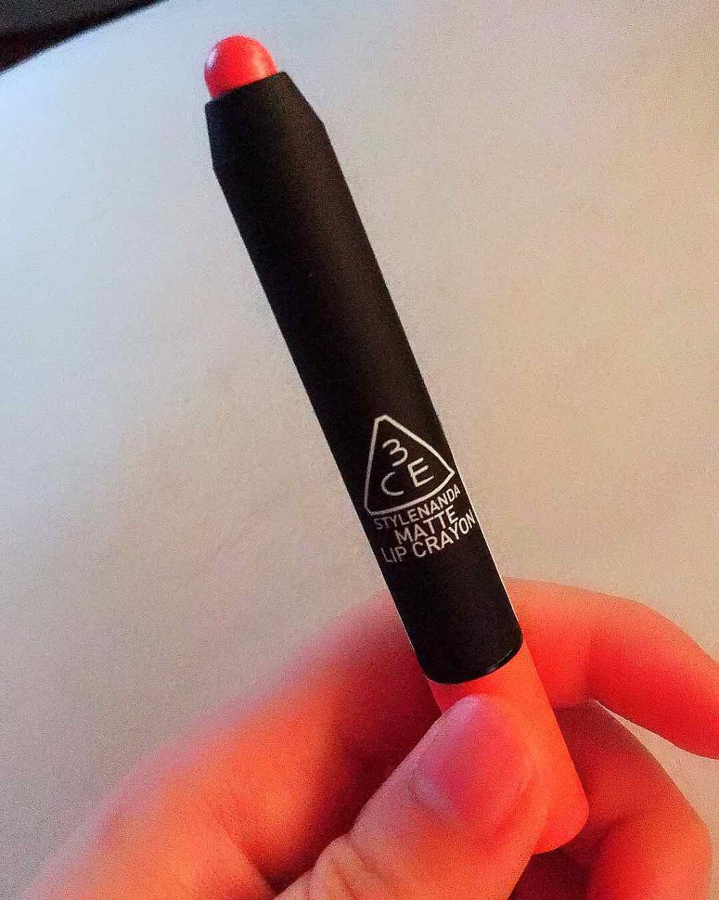MATTE LIP CRAYON/3CE/口紅を使ったクチコミ（2枚目）