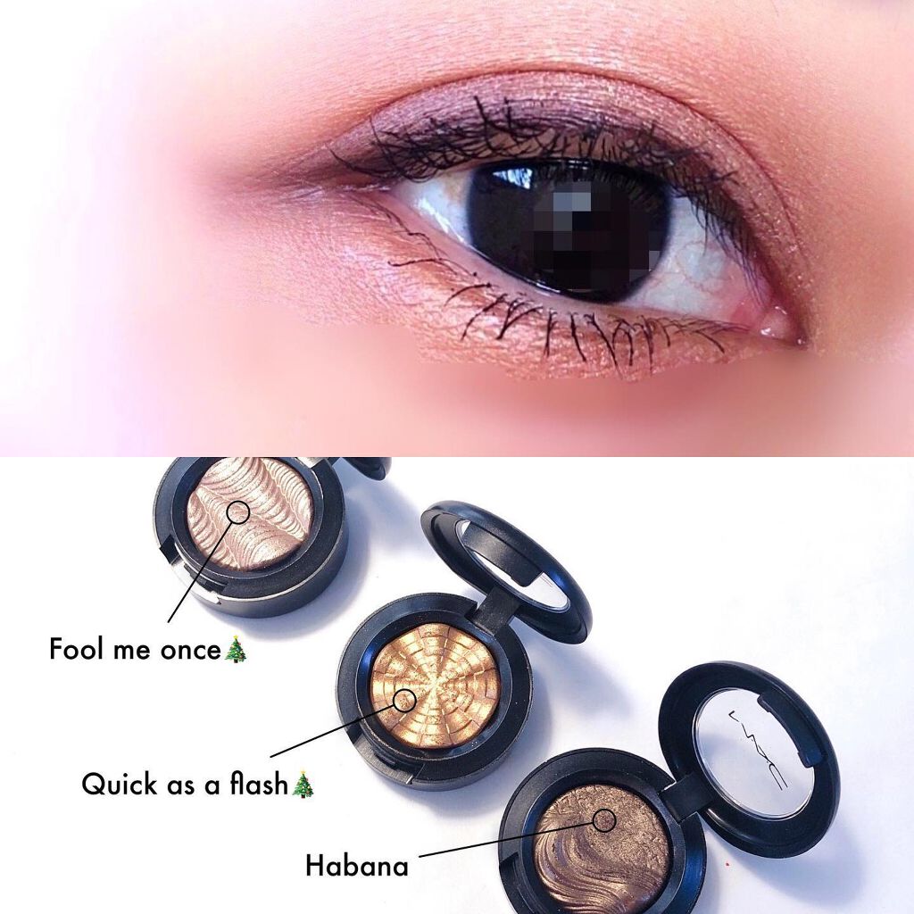 ナウ ユー シー ミー エクストラ ディメンション アイ キット  ゴールデン/M・A・C/メイクアップキットを使ったクチコミ（3枚目）