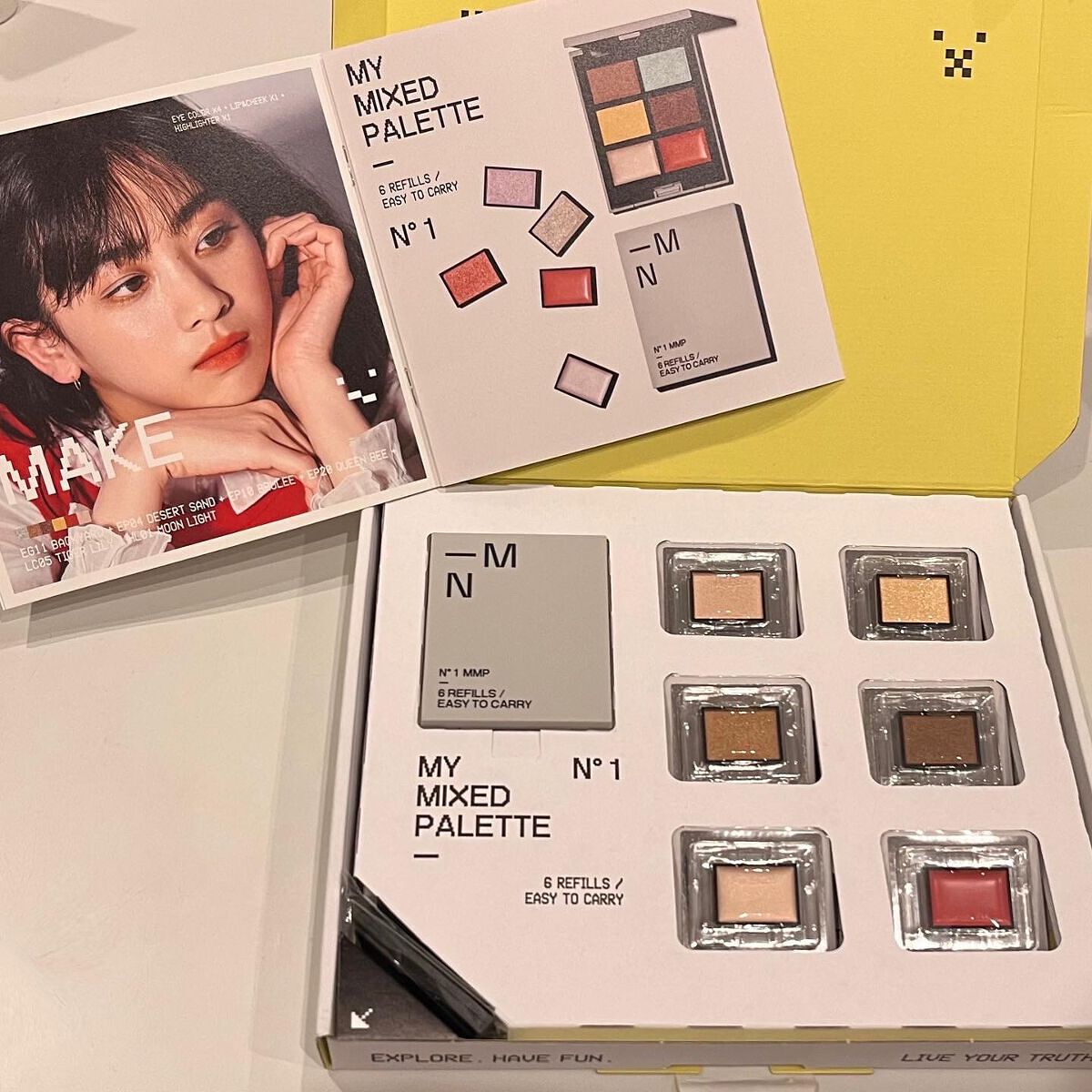 MY MIXED PALETTE 6色カスタムパレット/MN/マルチパレットを使ったクチコミ（1枚目）