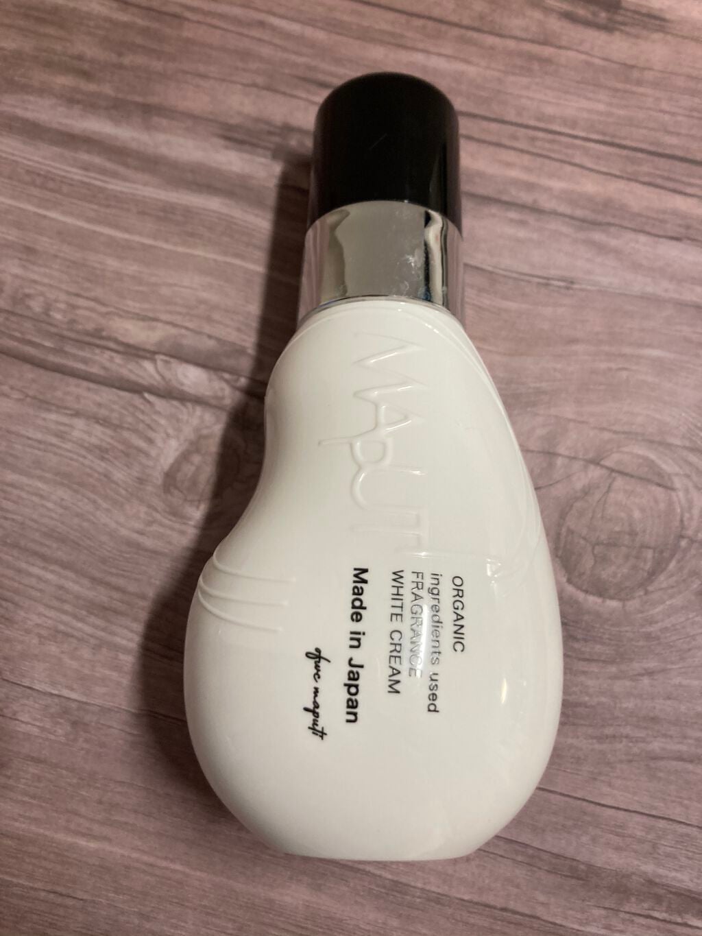 オーガニックフレグランスホワイトクリーム/MAPUTI/デリケートゾーンケアを使ったクチコミ(1枚目)