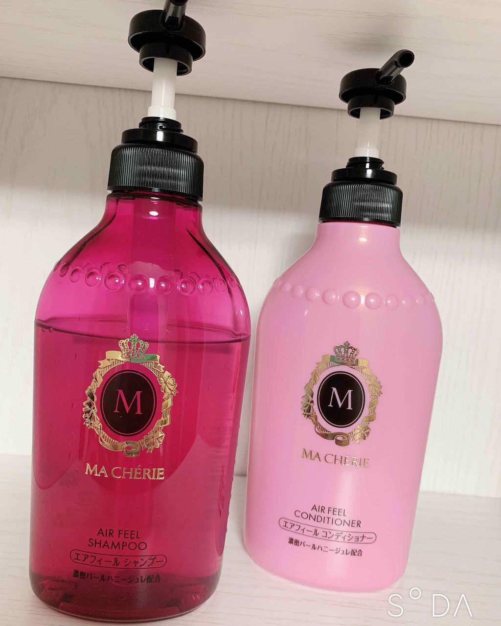 エアフィール シャンプー/コンディショナー EX/MACHERIE/市販シャンプーを使ったクチコミ(1枚目)